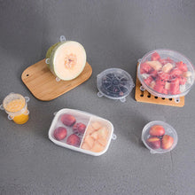 Silicone Stretch Lids, Food Cover For Freezer Microwave Oven Safe Fresh-Keeping Flexible Covers for Utensils, Dishes, Plates Jars, Cans, Mugs, Bowl Covers Food Safety Seal Lids (6 Pcs Set /95 Gm )